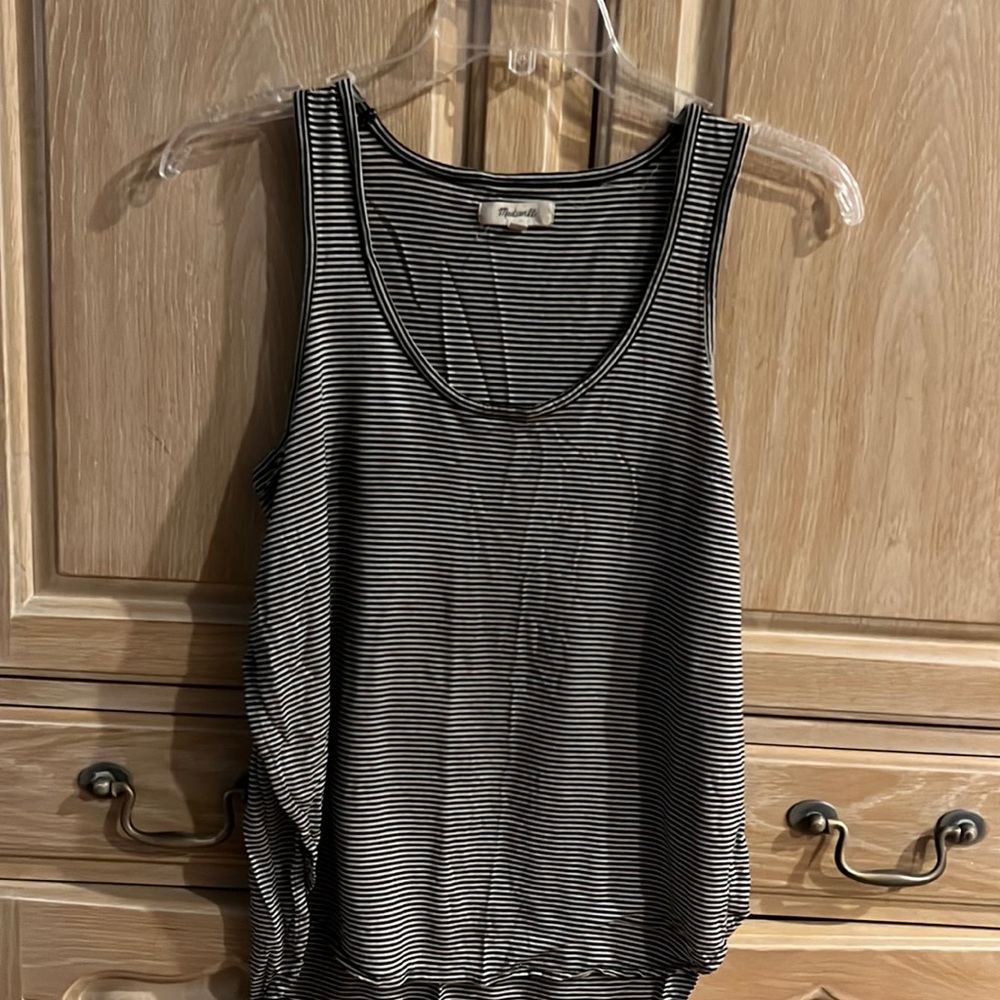 Madewell striped tank